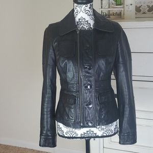 Valette leather jacket Sz S